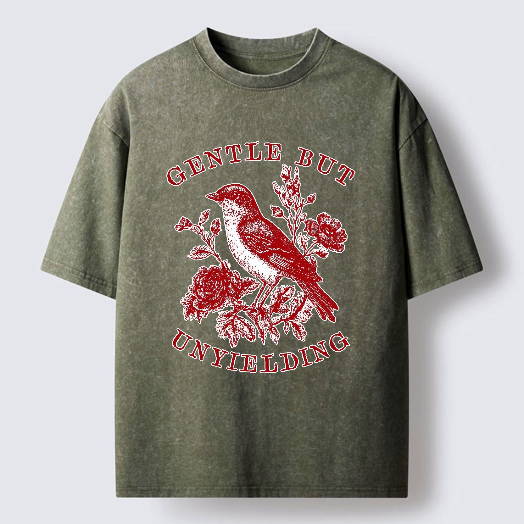 Washed Japanese Lion T-Shirt On Sale