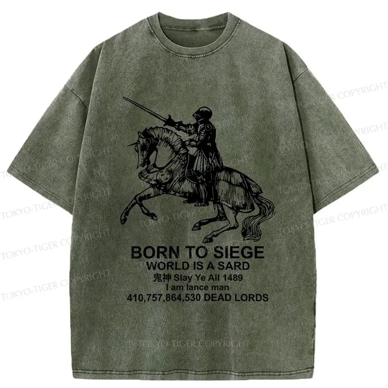 Kyoto Lion Ukiyo-e T-Shirt for Daily Wear