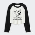 Japanese Vintage Raglan Tee Streetwear