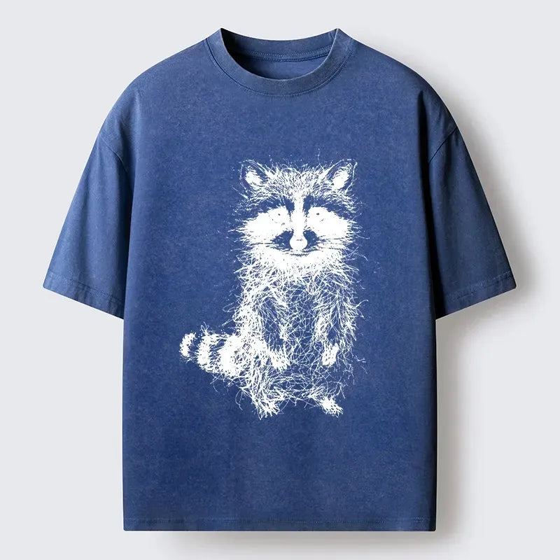 Trending Raccoon Streetwear T-Shirt for Men