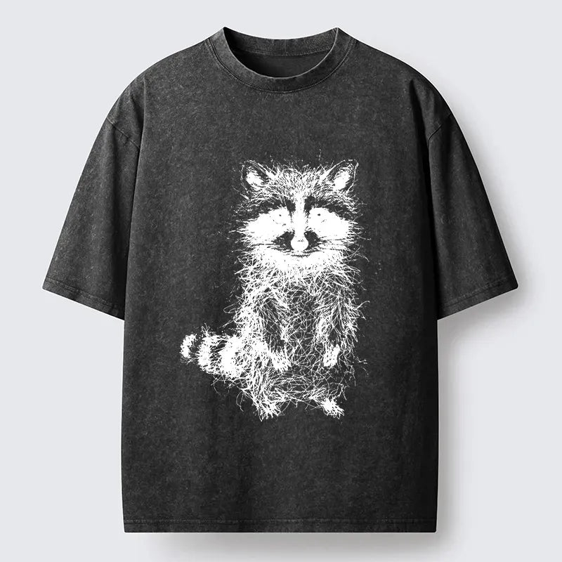 Trending Raccoon Streetwear T-Shirt for Men