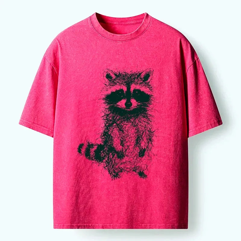 Trending Raccoon Streetwear T-Shirt for Men
