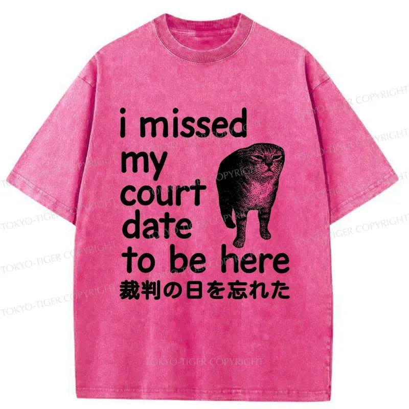 Funny forgetful cat t-shirt for daily wear
