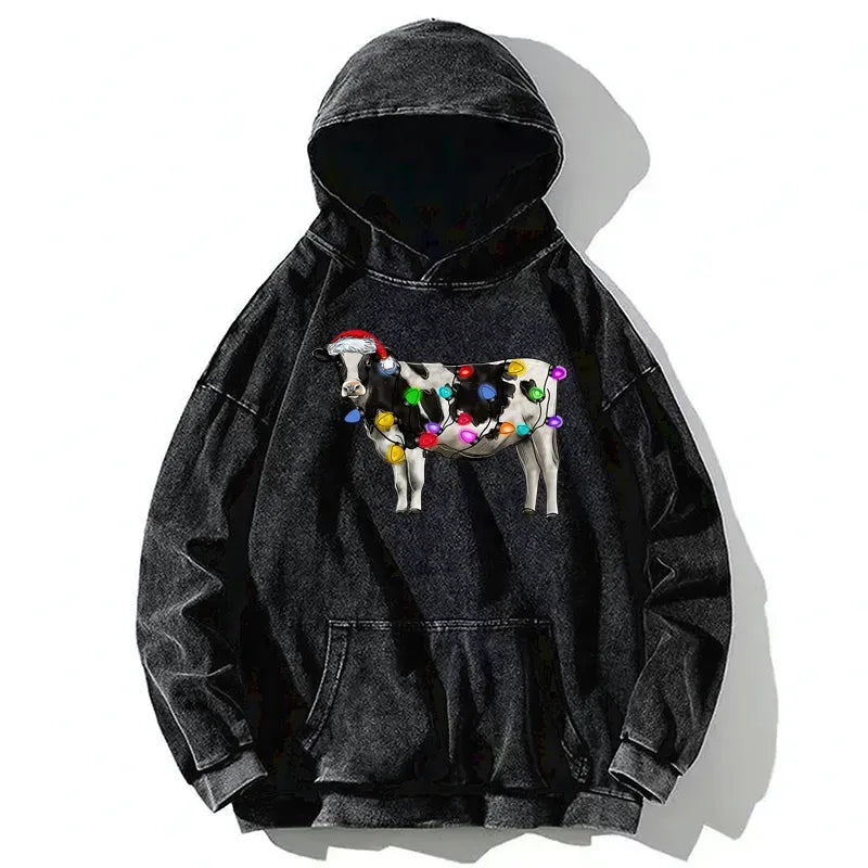 Kyoto-Lion Washed Hoodie for Everyday Wear