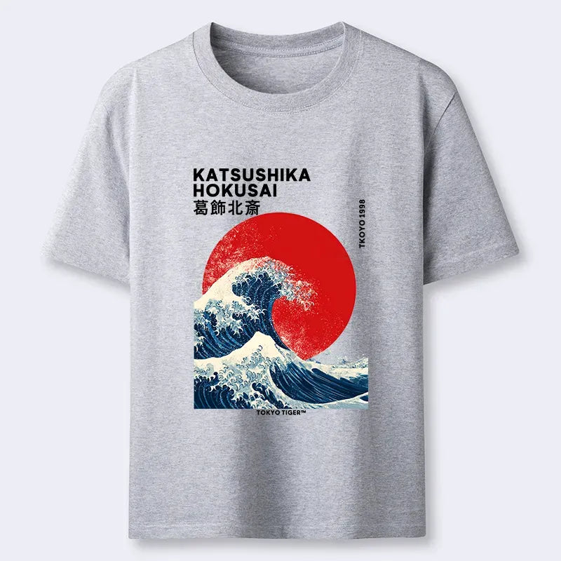 The Great Wave Unisex Cotton T-Shirt