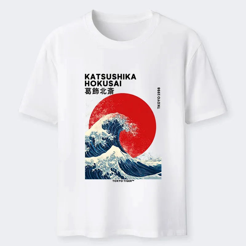 The Great Wave Unisex Cotton T-Shirt