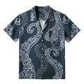 Octopus Print Hawaiian Shirt Gift for Him