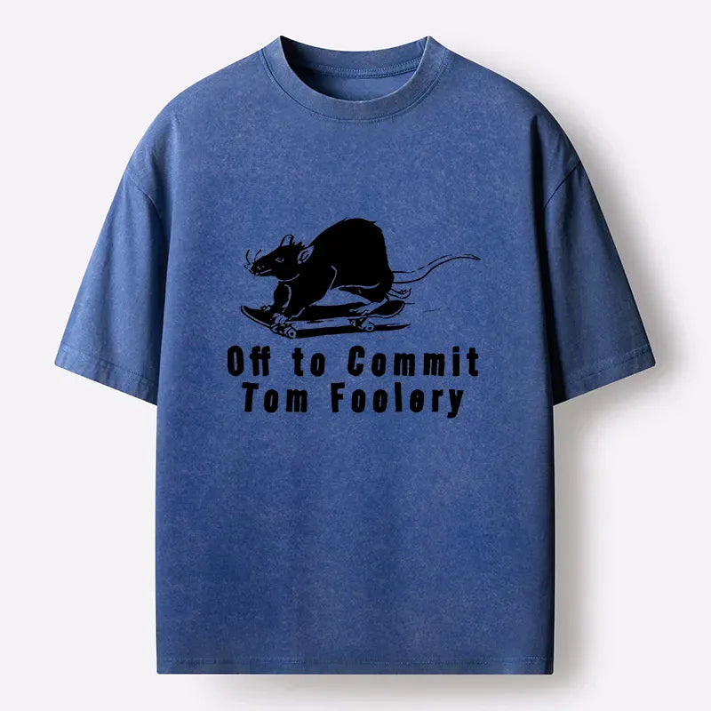 Washed Unisex T-Shirt for Summer Vacation