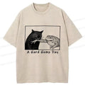 Kyoto-Lion A Hard Hump Day Washed T-Shirt