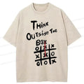 Japanese Vintage Washed T-Shirt for Streetwear