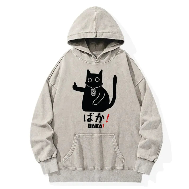 kyoto lion washed hoodie free shipping