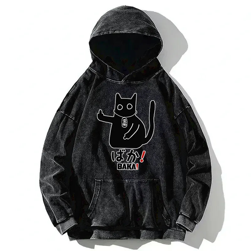 kyoto lion washed hoodie free shipping