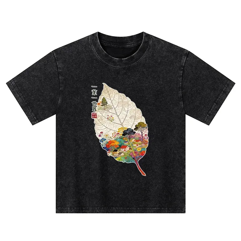 Kyoto Lion Unisex Kids T-Shirt with Free Shipping