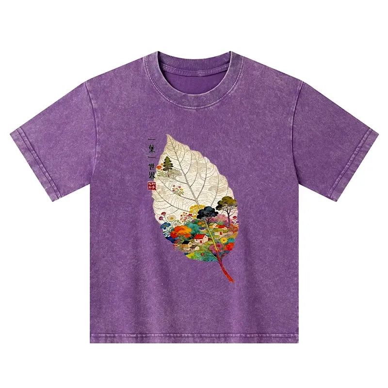 Kyoto Lion Unisex Kids T-Shirt with Free Shipping