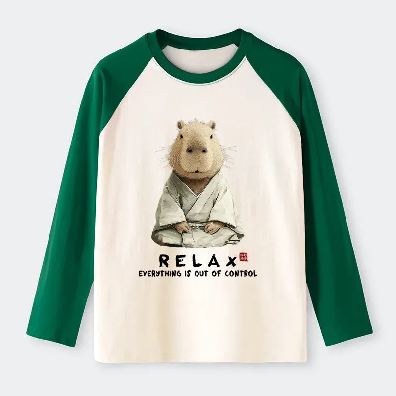 Zen Capybara Shirt for Daily Wear