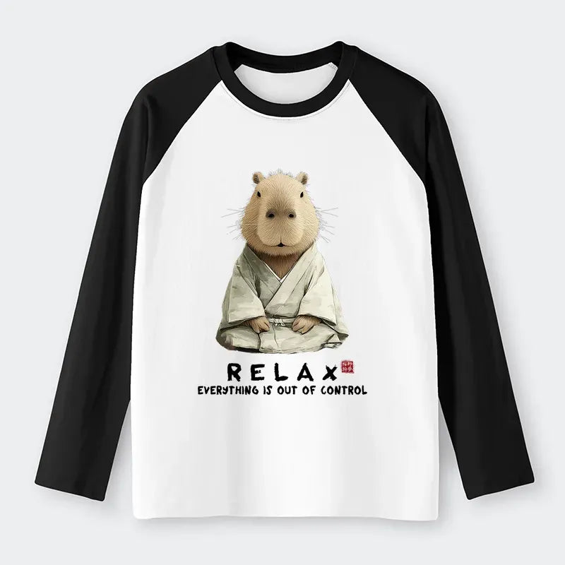 Zen Capybara Shirt for Daily Wear