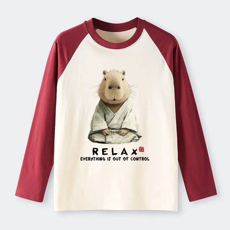 Relaxed Fit Japanese Capybara Tee for Summer