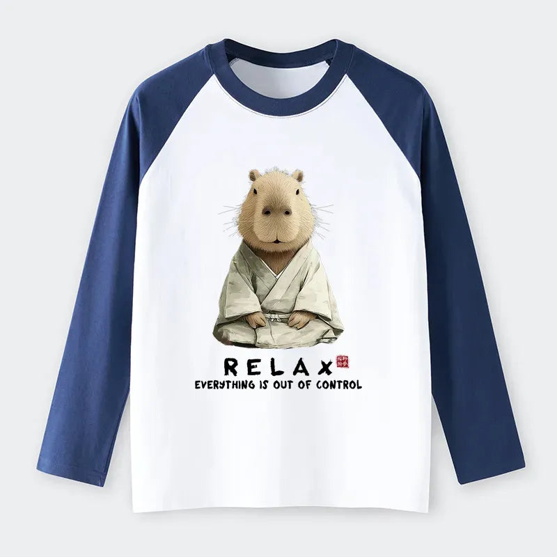 Zen Capybara Shirt for Daily Wear