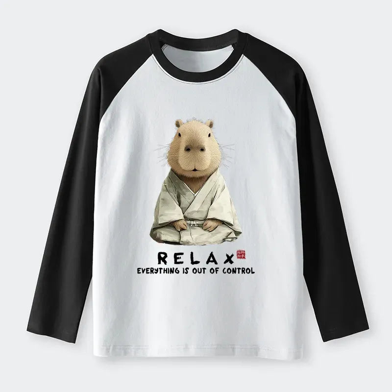Relaxed Fit Japanese Capybara Tee for Summer