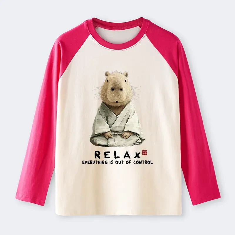 Zen Capybara Shirt for Daily Wear
