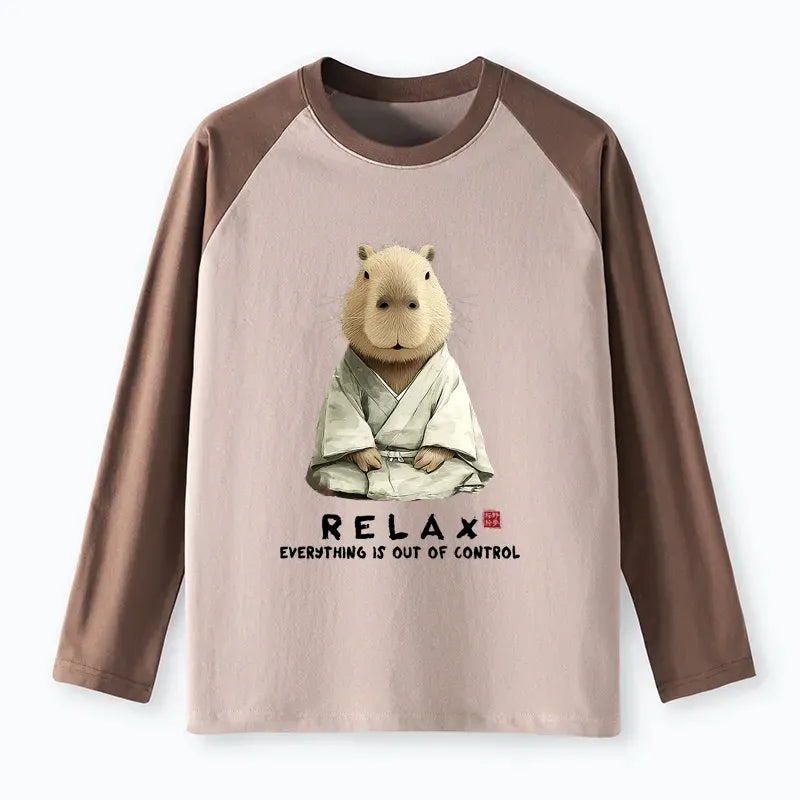 Relaxed Fit Japanese Capybara Tee for Summer