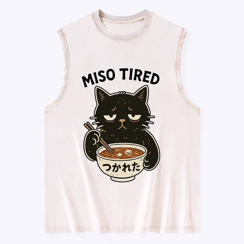 Sarcastic Tired Tank Top Gift Idea