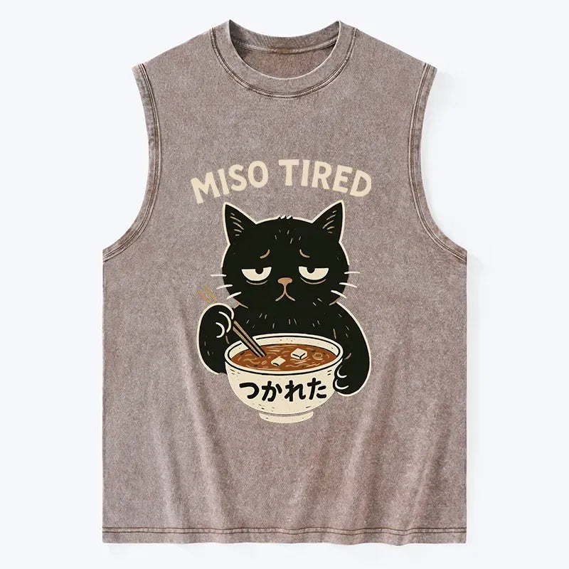 Sarcastic Tired Tank Top Gift Idea