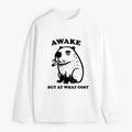 Smoking Capybara Long Sleeve T-Shirt