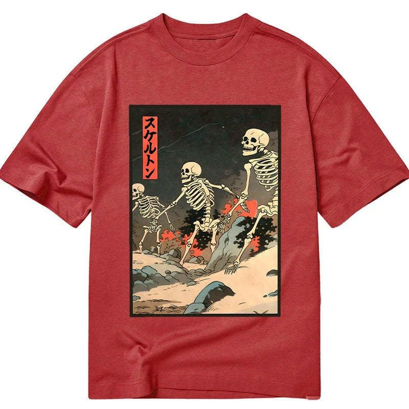 kyoto lion unisex cotton t-shirt