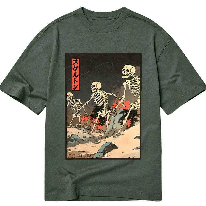 kyoto lion unisex cotton t-shirt