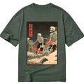 kyoto lion unisex cotton t-shirt