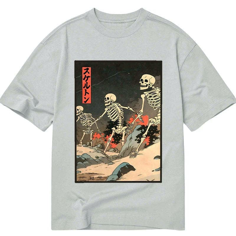 kyoto lion unisex cotton t-shirt