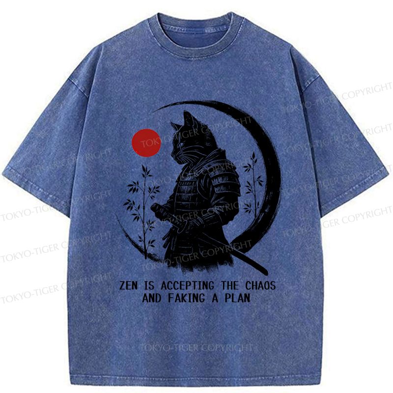 Kyoto Lion Unisex Cotton T-Shirt for Street Style