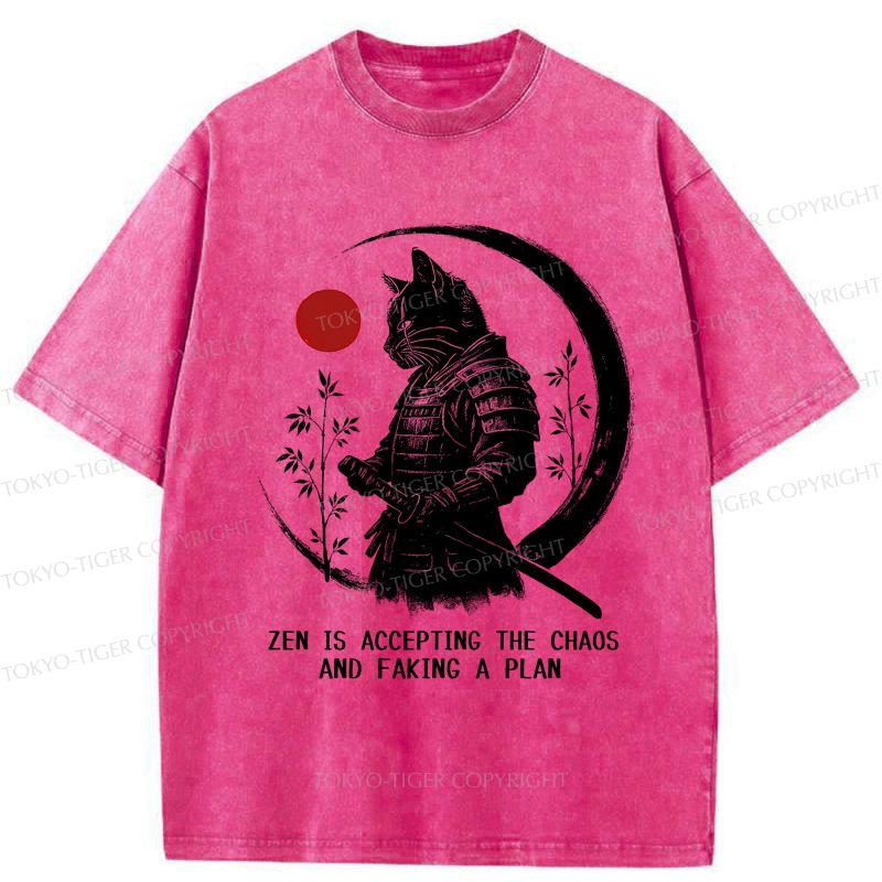 Kyoto Lion Unisex Cotton T-Shirt for Street Style