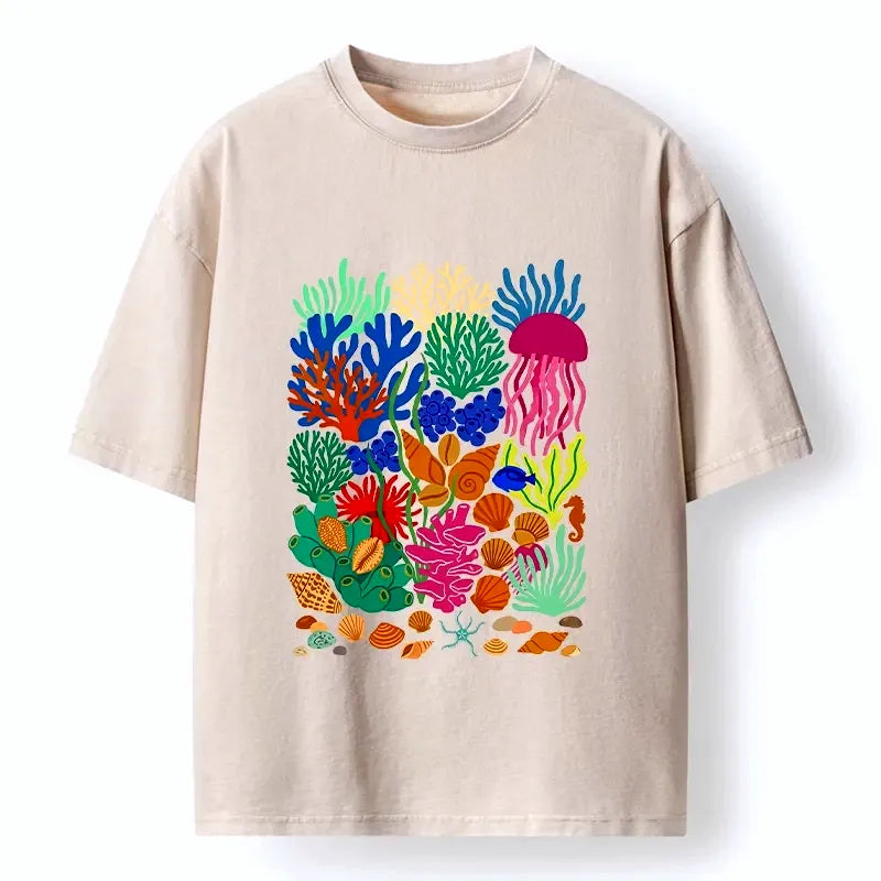 Washed T-Shirt for Daily Wear