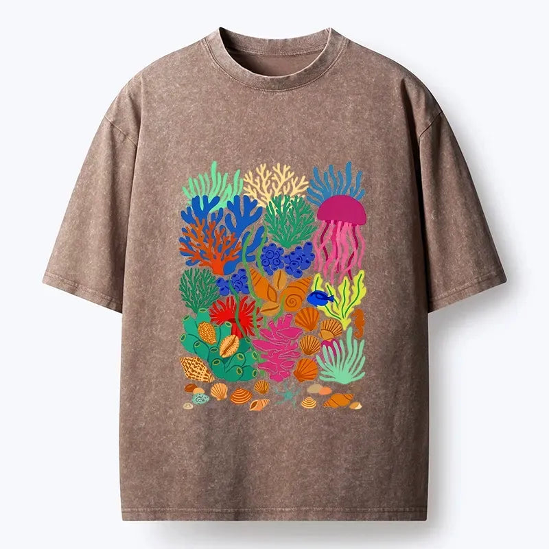Washed T-Shirt for Daily Wear