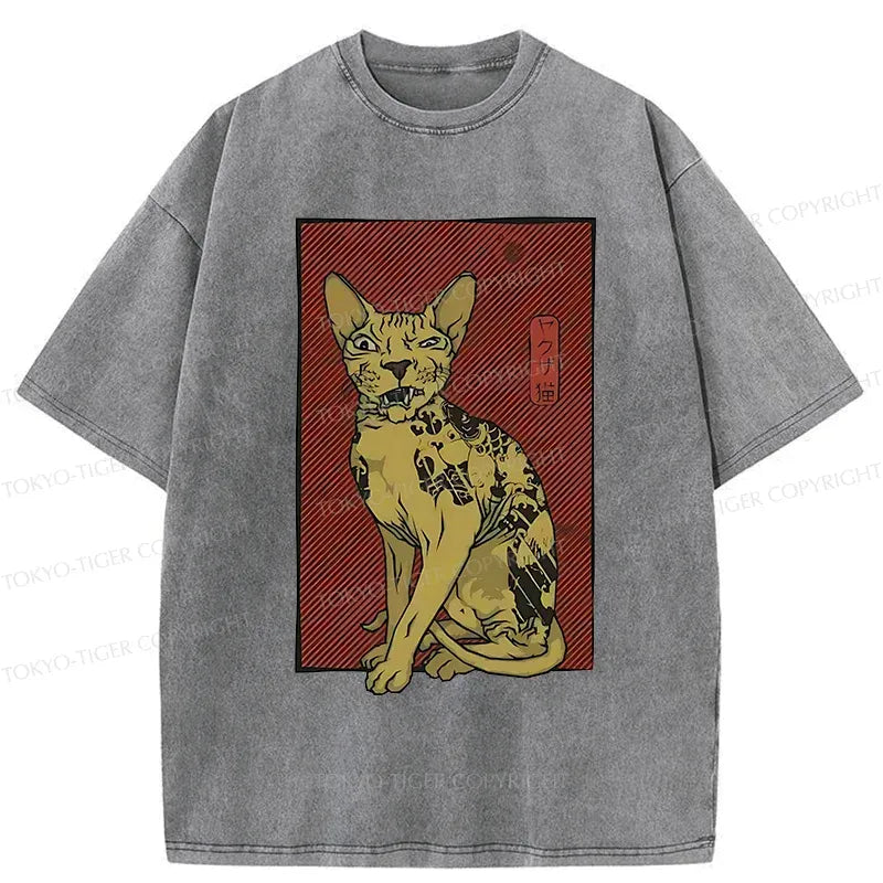 Washed Kyoto lion tee gift idea