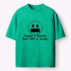 Vintage Japanese Silver Washed T-Shirt