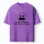 Vintage Japanese Silver Washed T-Shirt
