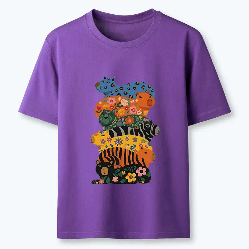 Japanese Style Capybara T-Shirt Gift Idea