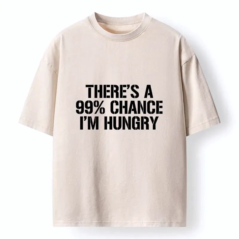 Kyoto-Lion Hunger Level: 99% Washed T-Shirt