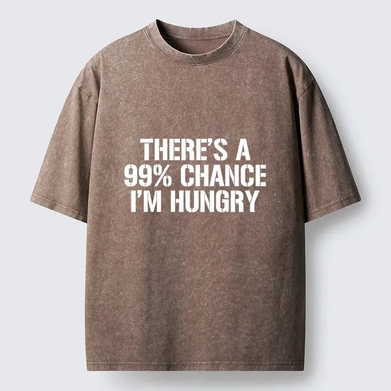Kyoto-Lion Hunger Level: 99% Washed T-Shirt