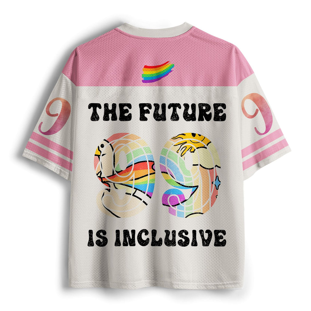 Kyoto Lion Rainbow Mesh Jersey for Daily Wear