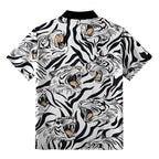 Japanese Tiger Button-up Shirt for Streetwear