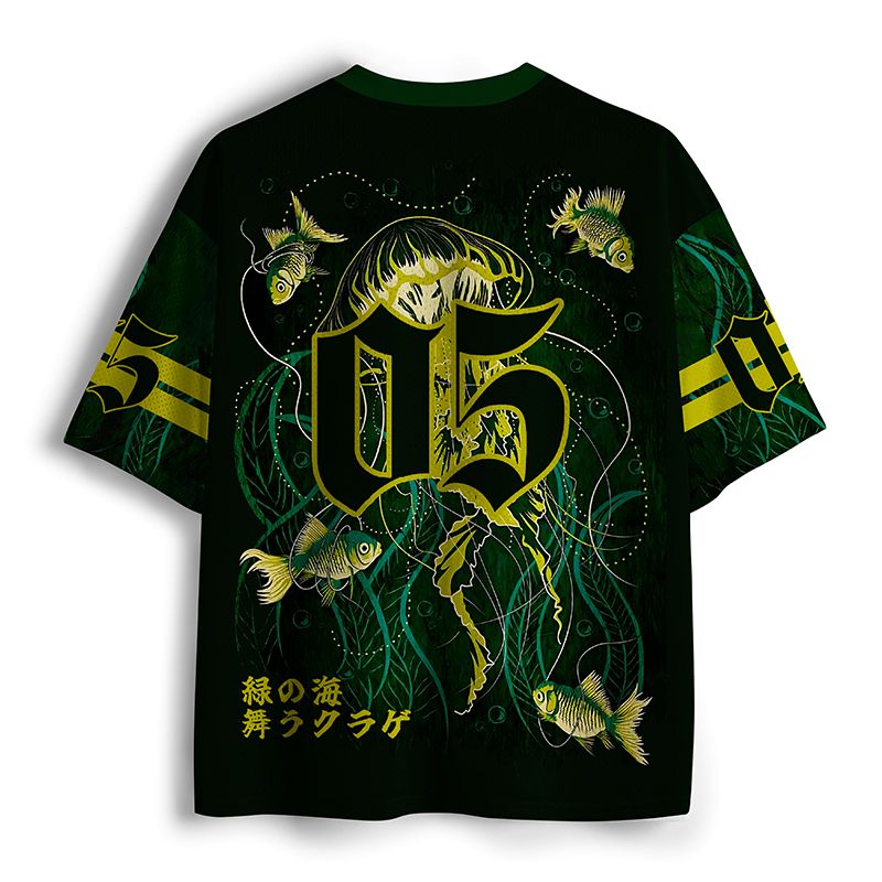 Breathable mesh jersey for daily wear