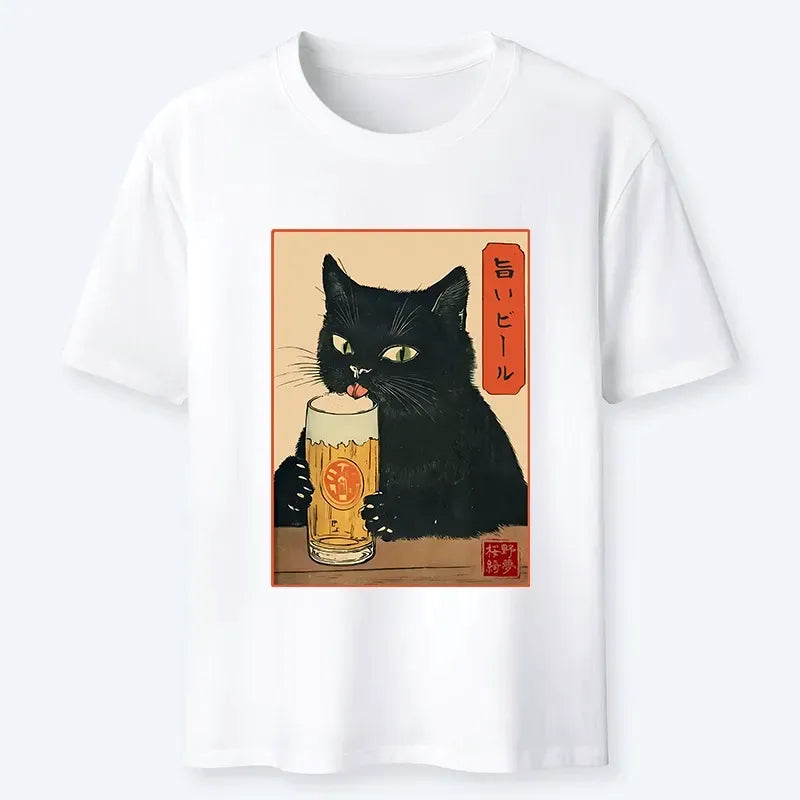 Kyoto Cat Beer Classic T-Shirt