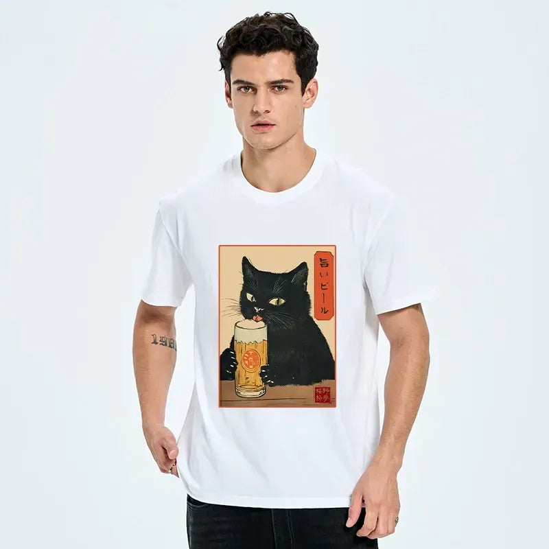 Kyoto Cat Beer Classic T-Shirt