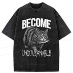 Japanese Vintage Cat T-Shirt Best Seller