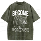 Japanese Vintage Cat T-Shirt Best Seller