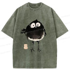 Kyoto-Lion Fat Little Bird T-Shirt On Sale